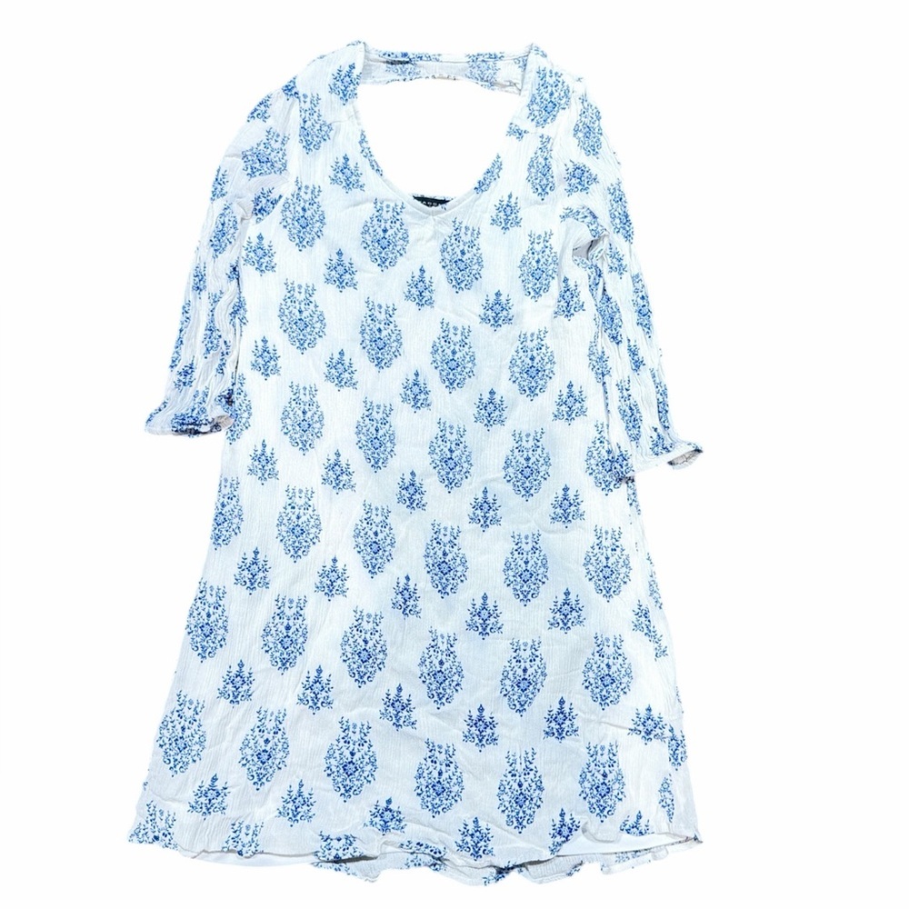 Staccato mini dress